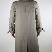 VINTAGE TRENCH COAT - L -