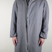 VINTAGE 80'S REVERSIBLE TRENCH COAT - XL -
