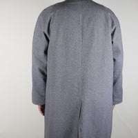 VINTAGE 80'S REVERSIBLE TRENCH COAT - XL -