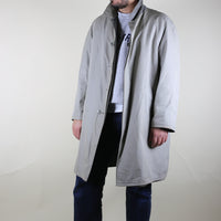 VINTAGE 80'S REVERSIBLE TRENCH COAT - XL -