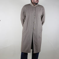 VINTAGE 80'S REVERSIBLE TRENCH COAT - XL -