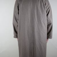 VINTAGE 80'S REVERSIBLE TRENCH COAT - XL -