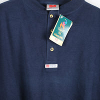 HENLEY SHIRT HANES - M-