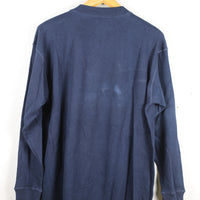 HENLEY SHIRT HANES - M-
