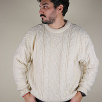 ARAN JUMPER - XL -
