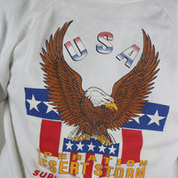 Us Army Sweatshirt Made in USA Desert Storm - XL -