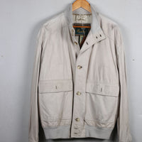 CORNELIANI LEATHER JACKET - XL -