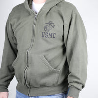 USMC Training Zip Up Sweatshirt