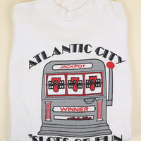 RAGLAN ATLANTIC CITY sweatshirt Made in USA - L -