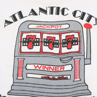 RAGLAN ATLANTIC CITY sweatshirt Made in USA - L -