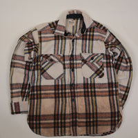 Plaid shirt -M-