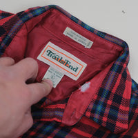Plaid shirt -L-
