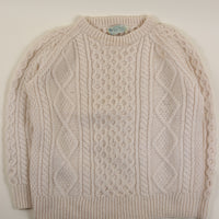 ARAN JUMPER - L -