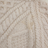 ARAN JUMPER - L -