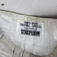 Chino UNIFORM deadstock W36 IT 50/52
