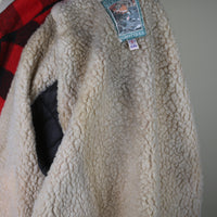 GIACCA BUFFALO SHEARLING MADE IN USA - XL -