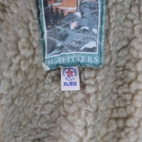 GIACCA BUFFALO SHEARLING MADE IN USA - XL -