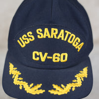 CAP USS SARATOGA CV 60 MADE IN USA