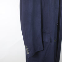 SINGLE BREASTED VINTAGE COAT IN LORO PIANA VIRGIN WOOL - L 50-52 IT -