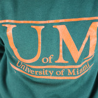 UNIVERSITY OF MIAMI sweatshirt - XL -