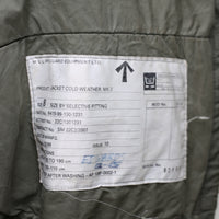 JACKET COLD WEATHER MK 3 ROYAL AIR FORCE - L -