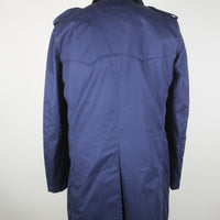 Navy Trench Coat - L -