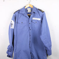 ROYAL NAVY SHIRT - L -