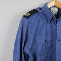 ROYAL NAVY SHIRT - L -