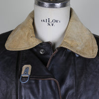 GIACCA 4 GANCI IN PELLE - XL 52 IT -