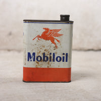 Mobiloil tin industrial decor