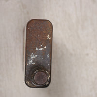 Mobiloil tin industrial decor