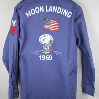 UTILITY SHIRT USN MOON LANDING