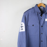 ROYAL NAVY SHIRT - L -