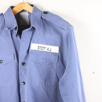 ROYAL NAVY SHIRT - L -