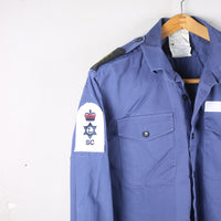 ROYAL NAVY SHIRT - L -