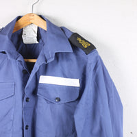 ROYAL NAVY SHIRT - L -