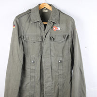 CAMICIA ARMY CON STAMPA - S -