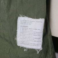 JUNGLE JACKET US ARMY 1960s - M - (SMALL SHORT)