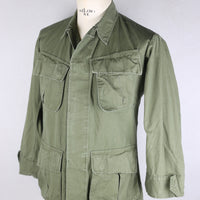 JUNGLE JACKET US ARMY 1960s - S - (X-SMALL SHORT)