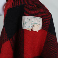 BUFFALO MACKINAW WOOL JACKET L.L. BEAN - L -