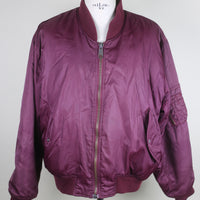 MA1 Bomber Jacket with Redskins Embroidery - XL -