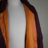 MA1 Bomber Jacket with Redskins Embroidery - XL -