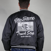 VINTAGE NYLON JACKET MADE IN USA - XL -