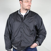 VINTAGE NYLON JACKET MADE IN USA - XL -