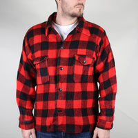 BUFFALO BIG BILL OVERSHIRT MADE IN USA - L -