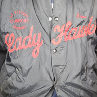 VINTAGE NYLON JACKET MADE IN USA - XL -