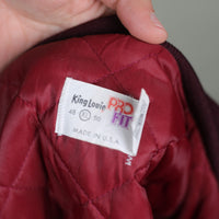 VINTAGE NYLON JACKET MADE IN USA REDSKINS - XL -