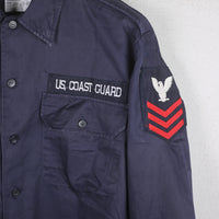 UTILITY SHIRT US COAST GUARD USS KENNEDY