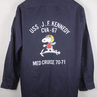 UTILITY SHIRT US COAST GUARD SNOOPY VIETNAM