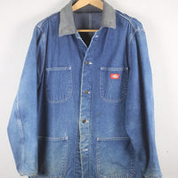 DENIM WORK JACKET DICKIES - L -